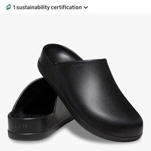 NWT Men’s Black Crocs Size 11